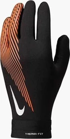 Nike Academy Therma-FIT Football Handschuhe black/hyper crimson/metallic silver