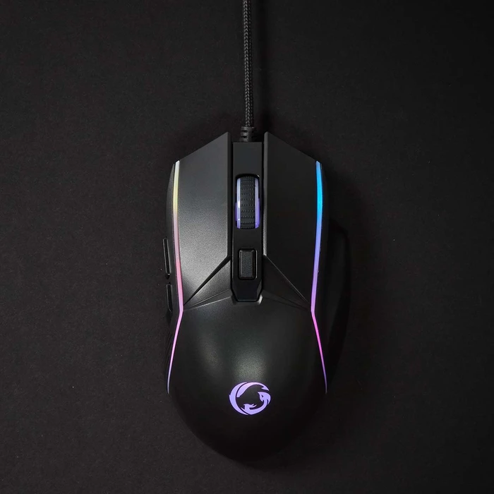 Nedis Gaming Mouse 7200dpi, schwarz, USB
