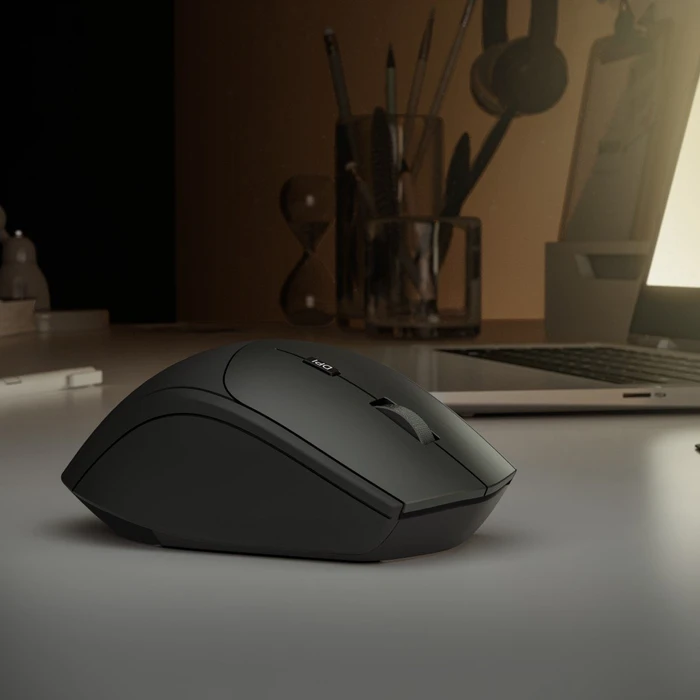 Hama MW-600 Optische Funkmaus Dual-Modus mit USB-C/USB-A schwarz, USB