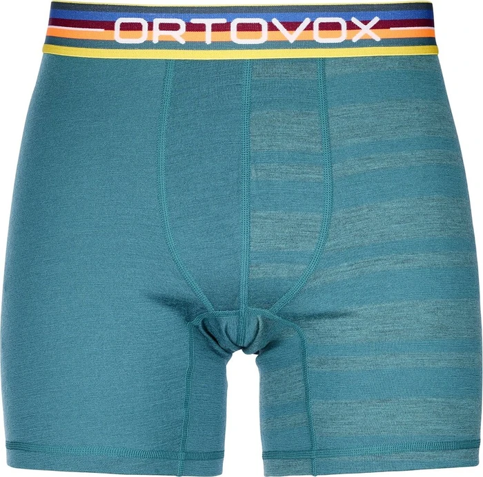 Ortovox 185 Rock'N'Wool Boxer Briefs pacific green (Herren)