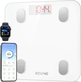 Renpho ES-26M digitale Körperanalysewaage weiß