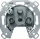 Berker Antennen-Steckdose 3Loch SAT, TV, FM, Einzeldose (452210)