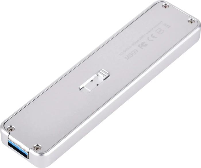 SilverStone MS09S, M.2 SSD, USB-A 3.1