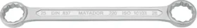 Matador 0220 Doppelringschlüssel, 25/28x290mm