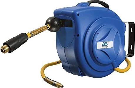 as-Schwabe Druckluft-Wandschlauchaufroller, 10m