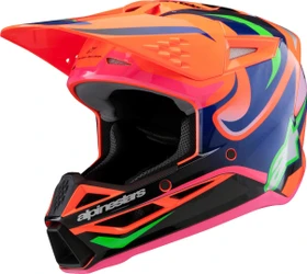 Alpinestars S-M3 Jugendliche Deegan orange/violett/rosa
