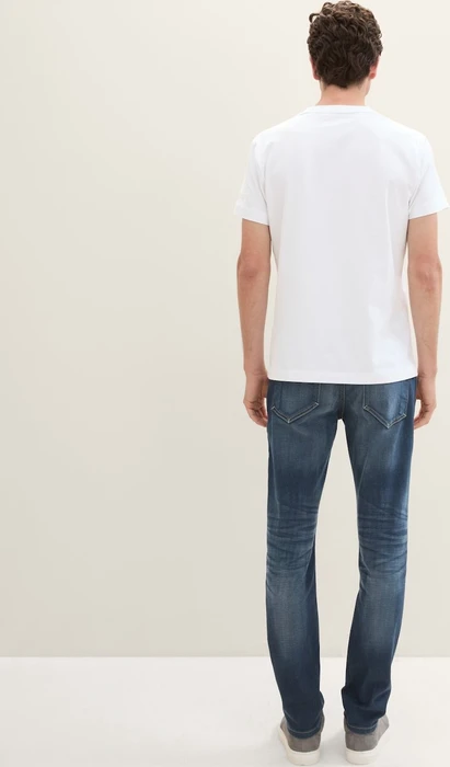 Tom Tailor Josh Regular Slim Jeans Jeans dark stone blue grey denim (Herren)