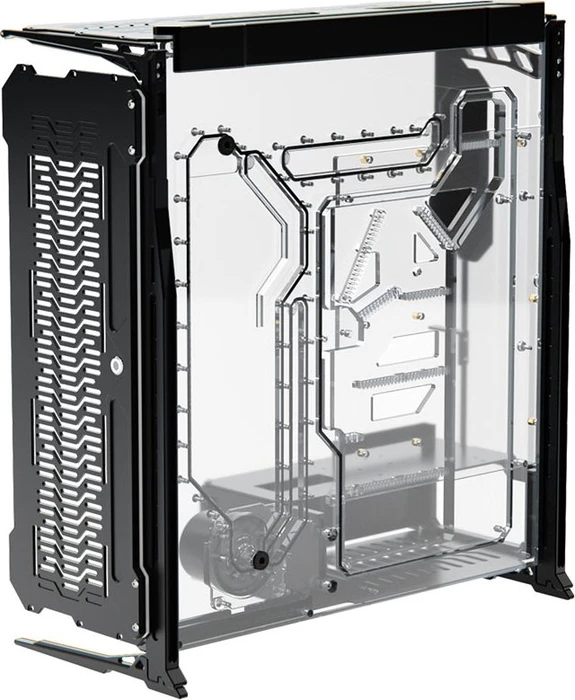 Singularity Computers Spectre [3.0], schwarz, Acrylfenster