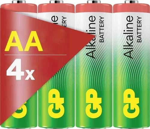 GP Batteries Alkaline Mignon AA, 4er-Pack
