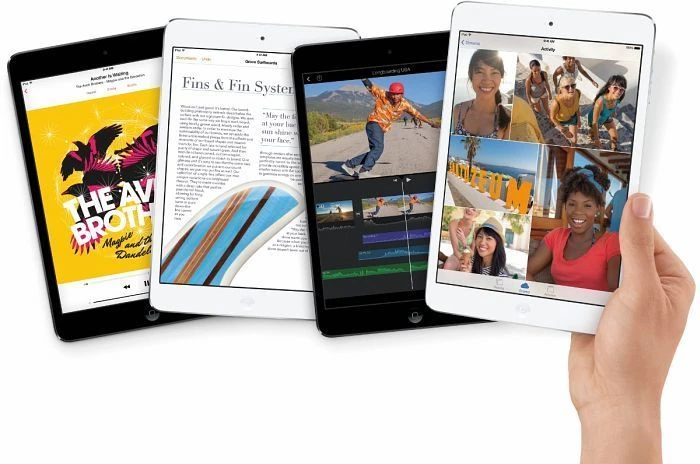 Apple iPad mini 2, silber, 128GB, LTE