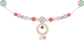 Goki Trendserie Kinderwagenkette Lachs bunt Kinderwagenkette