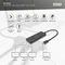 Digitus 3-Port MST Video Hub, USB-C [Stecker] Vorschaubild