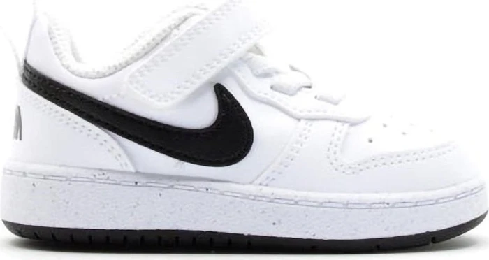 Nike Court Borough Low 2 weiß/schwarz (Junior) (BQ5453-104)