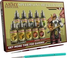 Army Painter Speedpaint 2.0 Metallics Set Farbset, 11-tlg.
