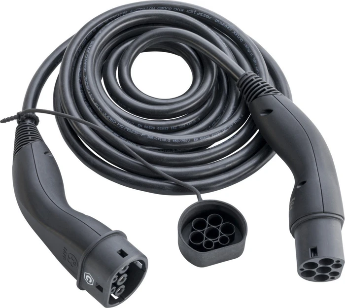 Pracht Ladekabel Typ 2, 22kW, 5m (NRG9013)