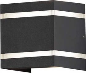 Konstsmide Cremona LED 14cm Wandleuchte anthrazit