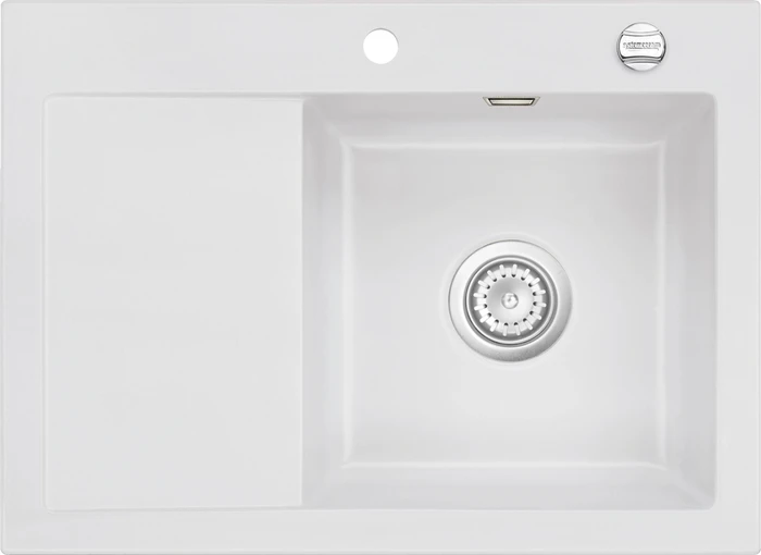 systemceram Mera 70 Einbau Becken rechts satin