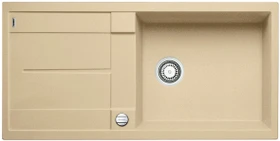 Blanco Metra XL 6 S Einbau Becken reversibel mit Ablauffernbedienung champagner
