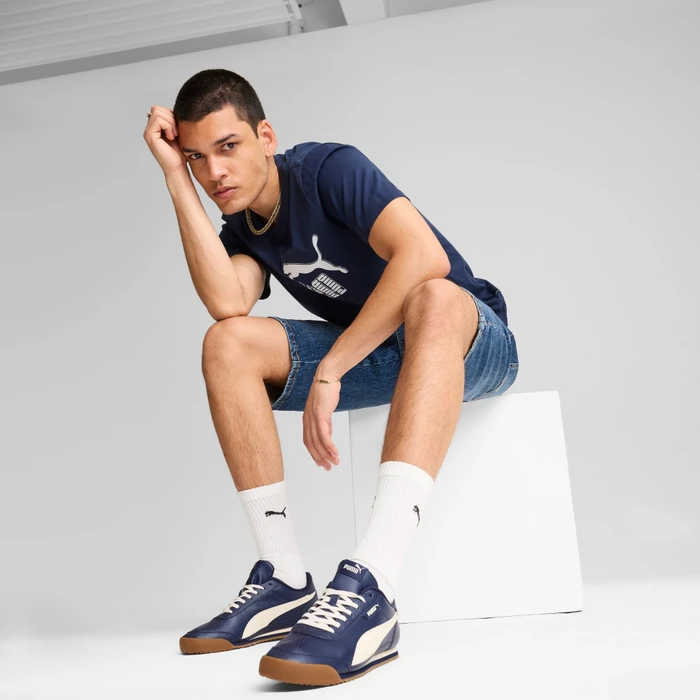 Puma Turino II puma navy/alpine snow/gum (Damen)