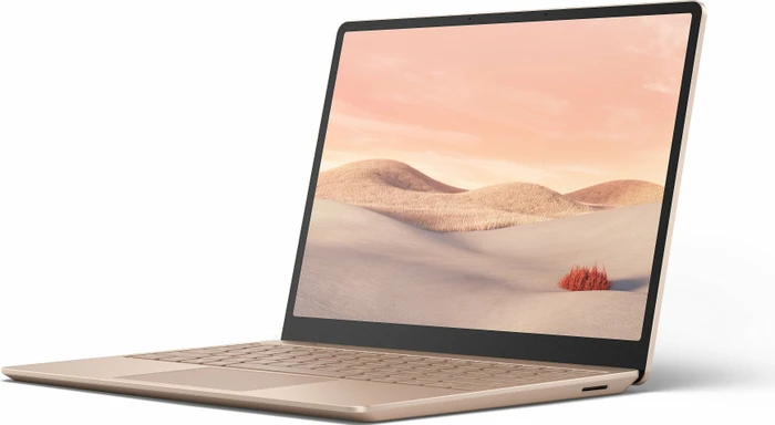 Microsoft Surface Laptop Go, Sandstein, Core i5-1035G1, 8GB RAM, 128GB SSD, UK, Business