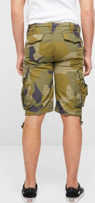 Brandit Savage Vintage Shorts Hose swedish camo (Herren)