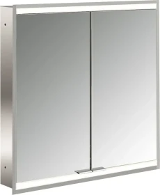 Emco Prime 2 Facelift LED-Lichtspiegelschrank 60cm mit 2 Türen, Unterputzmodell