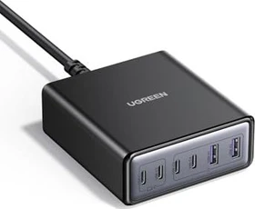 Ugreen 6-Port Ladestation 100W GaN schwarz/grau