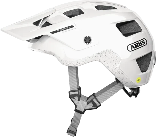 ABUS MoDrop MIPS Helm alpine white