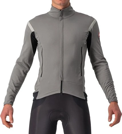 Castelli Perfetto RoS 2 Fahrradjacke nickel grey/travertine grey (Herren)