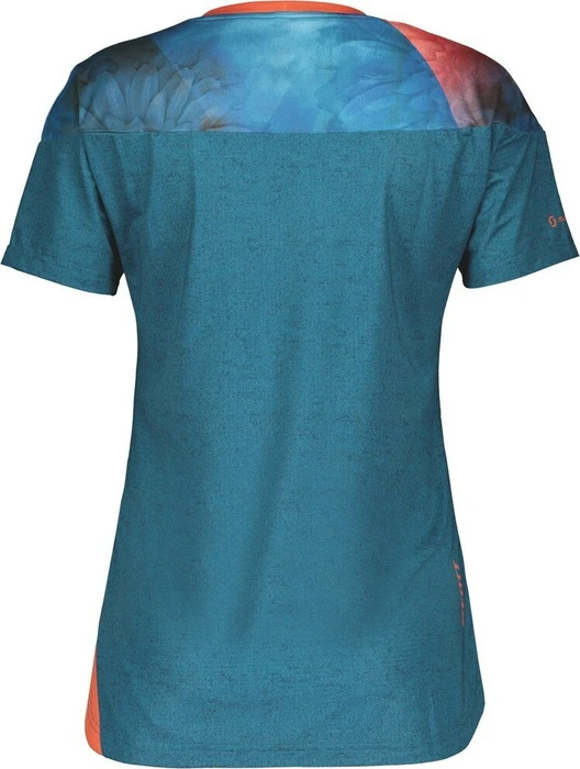 Scott Trail Flow Trikot kurzarm celestial blue/camellia pink (Damen)