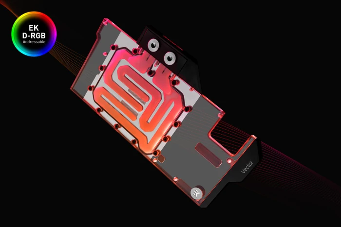 EK Water Blocks Quantum Line EK-Quantum Vector N+ RX 6800XT/6900XT D-RGB, Nickel, Acryl