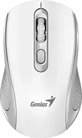 Genius NX-8025S Copilot Wireless Silent Mouse, White+Grey, USB (31030048401)