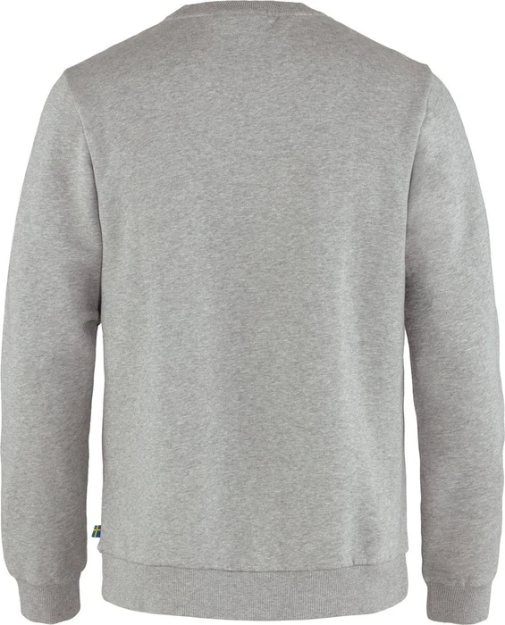 Fjällräven Logo Sweatshirt grey/melange (Herren)