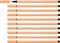 STABILO Pen 68 hellorange, 10er-Pack Vorschaubild