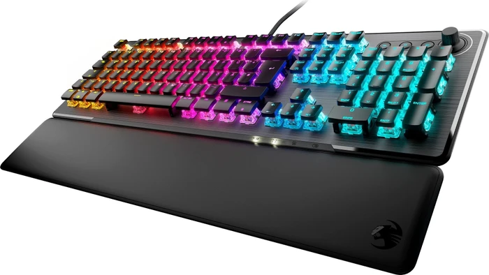 Roccat Vulcan II, LEDs RGB, schwarz, TITAN II RED, USB, DE