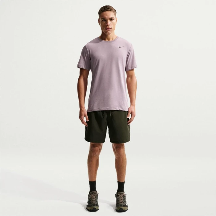 Nike Dri-FIT Funktionsshirt kurzarm light violet ore/black (Herren)