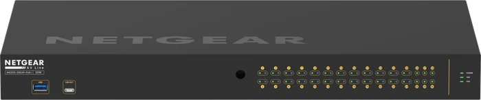 Netgear AV Line M4250 Rackmount Gigabit Managed Switch, 26x RJ-45, 4x SFP, 300W PoE+