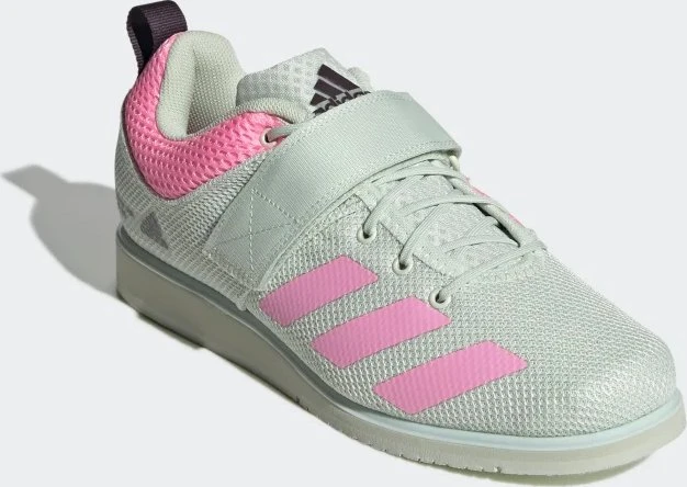 adidas Powerlift 5 linen green/beam pink/shadow maroon (Herren)
