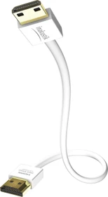 in-akustik XS High Speed mit Ethernet HDMI 2.0b Kabel weiß, 1.50m