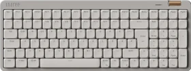 Lofree Flow Lite100, Marble, LEDs weiß, Kailh LOW PROFILE Specter, USB/Bluetooth, DE