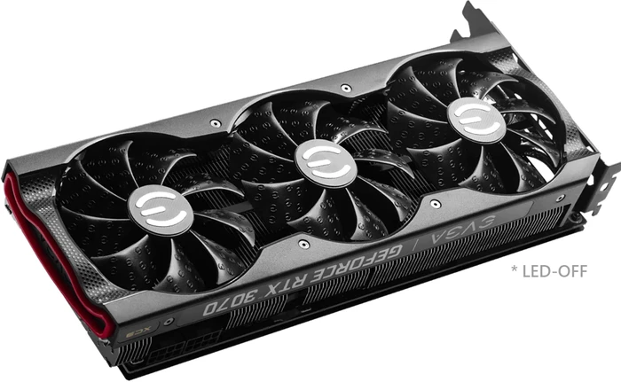 EVGA GeForce RTX 3070 XC3 Ultra Gaming LHR, 8GB GDDR6, HDMI, 3x DP