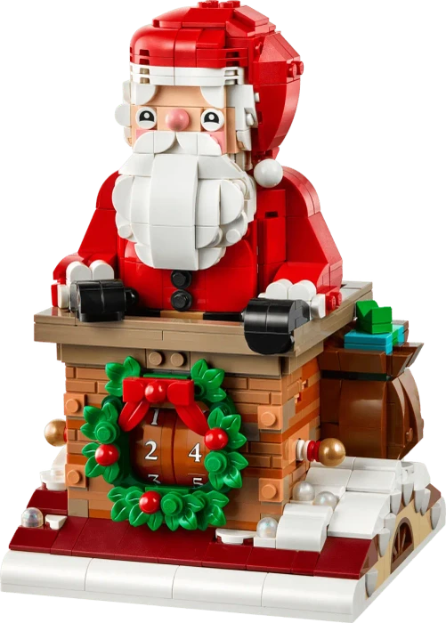 LEGO Weihnachtsmann-Tagezähler