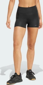 adidas Optime 4-Inch Raw-Cut-Hem Hose lang black (Damen)