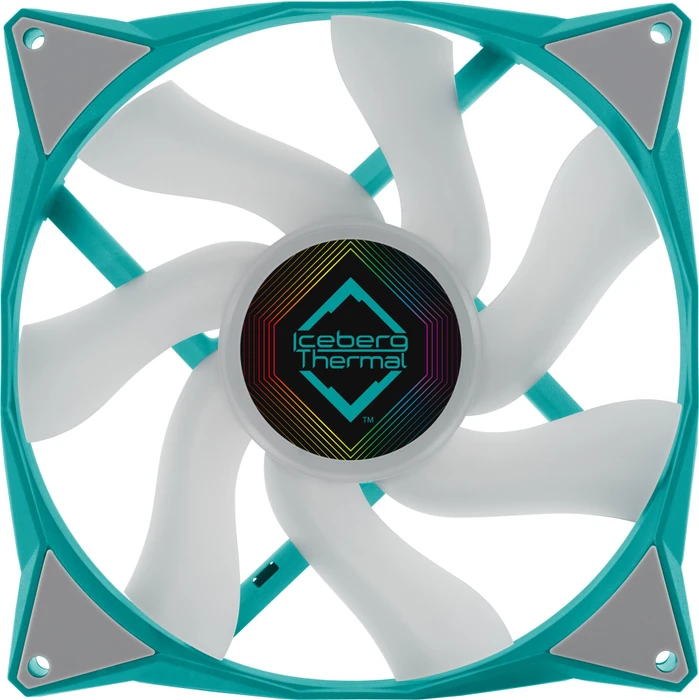 Iceberg Thermal IceGALE ARGB, Teal, 140mm