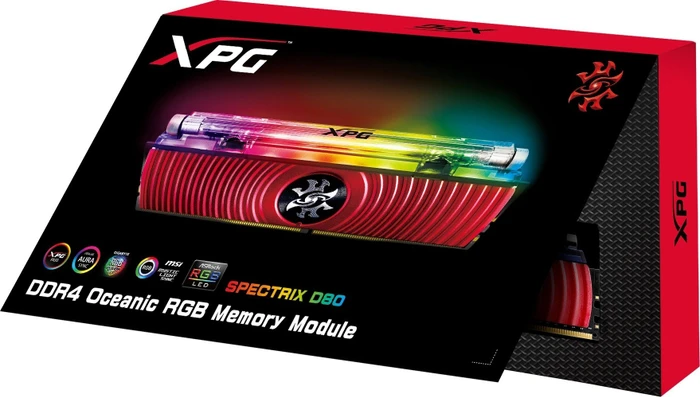 ADATA XPG Spectrix D80 rot UDIMM 16GB, DDR4-3000, CL16-18-18