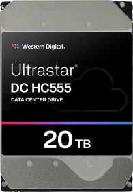 Western Digital Ultrastar DC HC555 20TB, SE, 24/7, 512e / 3.5" / SAS 12Gb/s