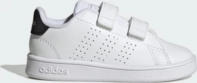 adidas Advantage Lifestyle Court Two Hook-and-Loop cloud white/core black/silver metallic (Junior)