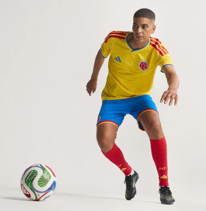 adidas FIFA WM 2026 Kolumbien Authentic Heimtrikot kurzarm (Herren)