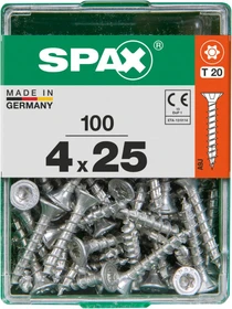 Spax WIROX A9J 4CUT T-STAR plus T20 Universalschraube, 4x25mm, 100 Stück