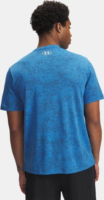 Under Armour Tech Funktionsshirt kurzarm blue atlantis/white (Herren)